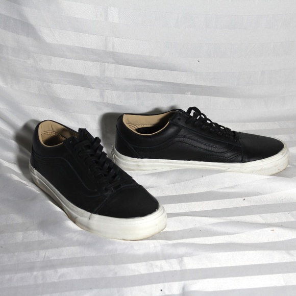 lux leather vans